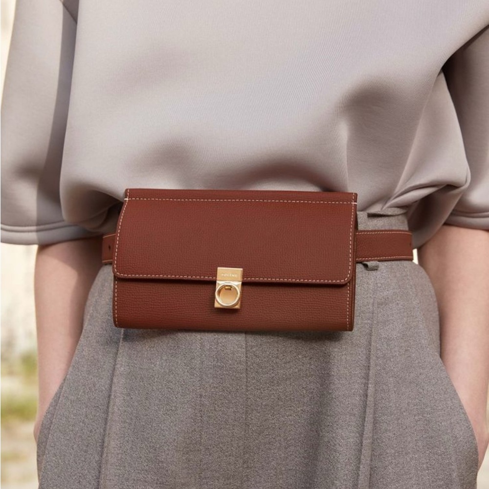 ISO: Polene Numero Uno Sept Belt Bag in Cognac